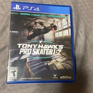 Tony hawks pro skater, one and two